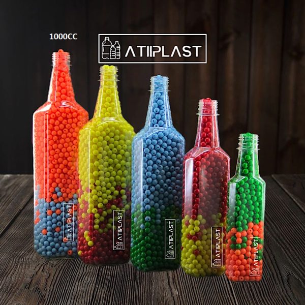بطری پلاستیکی 1000CC مدل الماس | خرید پت ارزان با طراحی خاص و کیفیت بالا - تصویر 4