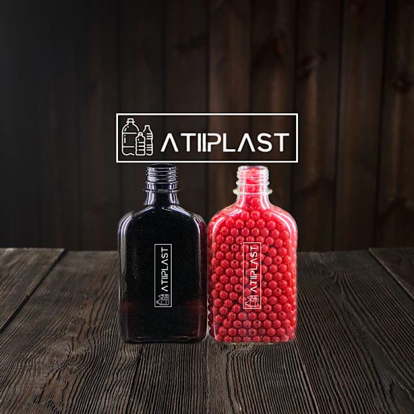 بطری پلاستیکی 250CC کتابی | پت شفاف پلاستیکی - تصویر 6