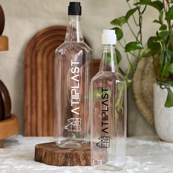 بطری پلاستیکی 1000CC مدل الماس | خرید پت ارزان با طراحی خاص و کیفیت بالا - تصویر 3