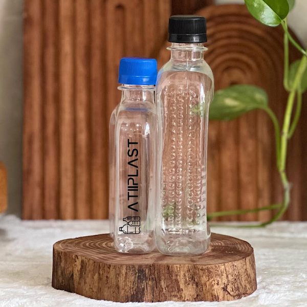 بطری پلاستیکی 250CC کتابی | پت شفاف پلاستیکی - تصویر 5