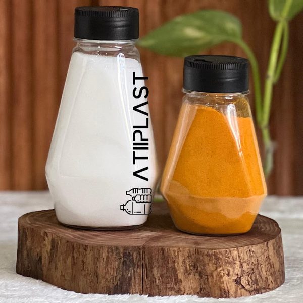 ادویه پاش پلاستیکی دایموند 130گرمی | درب ادویه سه کاره چرخشی - تصویر 4